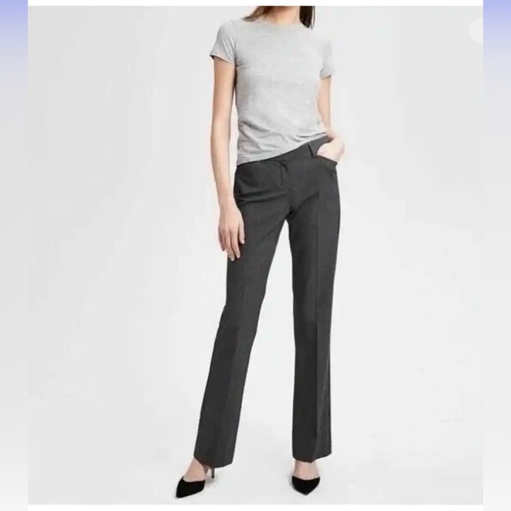 Theory Max 2 urban pants - size 4- charcoal gray